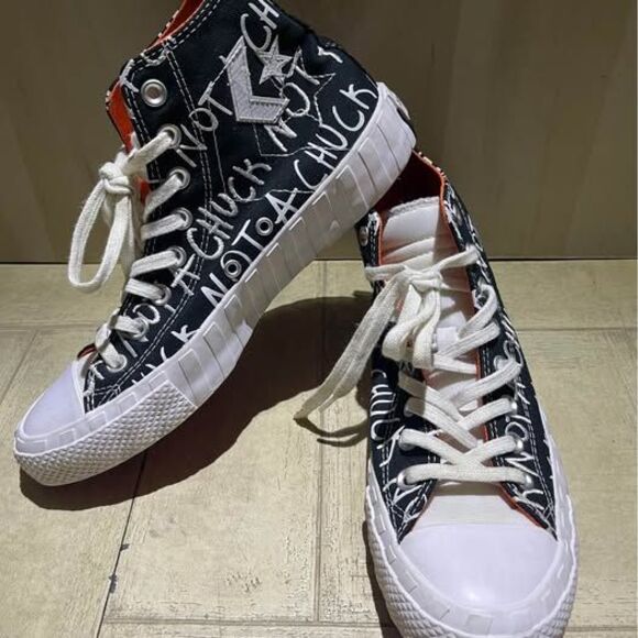 Converse UNT1TL3D High Top sneakers in the black, white size 7.5 men’s - Picture 3 of 5
